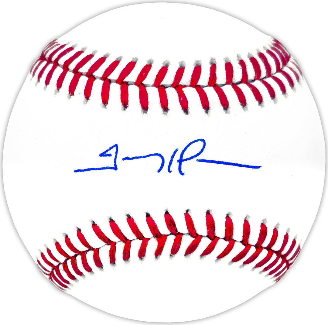 Trevor Hoffman Signed Official MLB Baseball San Diego Padres Beckett BAS Witness
