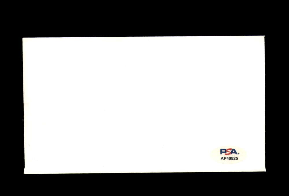 Kirk Gibson PSA DNA Signed FDC 1984 First Day Cover Cache World Series Autograph