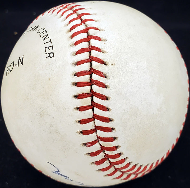 Bubba Church Signed Official NL Baseball Philadelphia Phillies, Reds Beckett