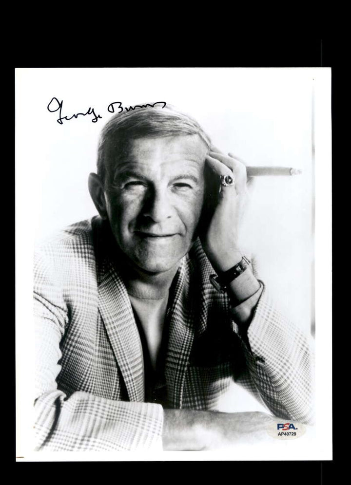 George Burns PSA DNA Coa Autograph 8x10 Photo Signed