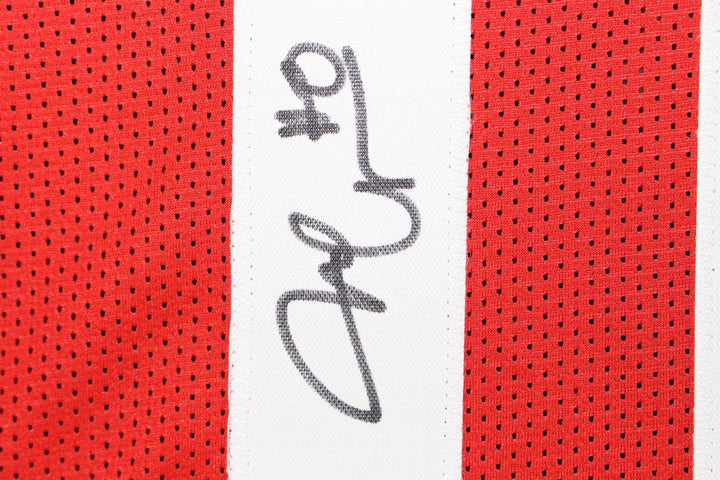 Jonathon Cooper Autographed/Signed College Style XL Red Jersey Beckett W 52835