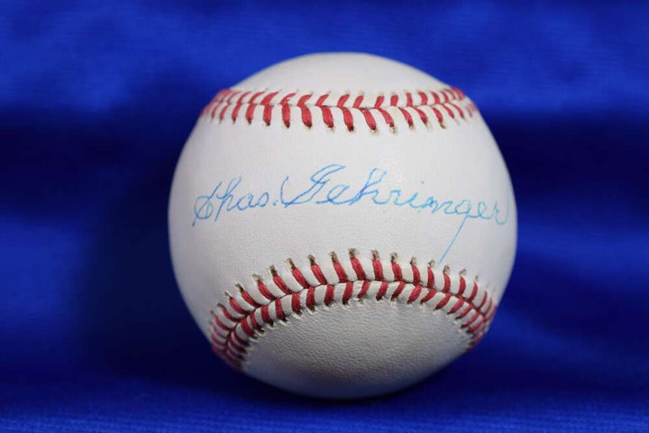 Charlie Gehringer JSA COA Autograph American League OAL Signed Baseball