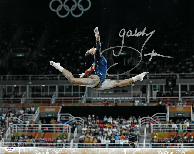 Gabby Douglas signed 2016 Rio Olympics Gymnastic 16x20 Photo - PSA ITP  USA GOLD