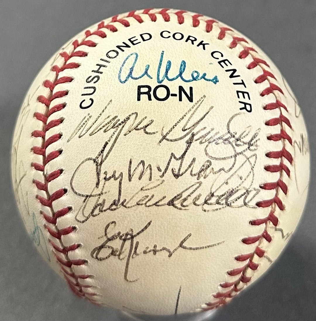1969 Mets WS Team Signed NL Baseball Tom Seaver Tug McGraw Agee  19 Auto COA HOF