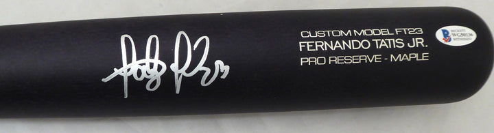Fernando Tatis Jr. Signed Black Victus Game Model Bat San Diego Padres Beckett