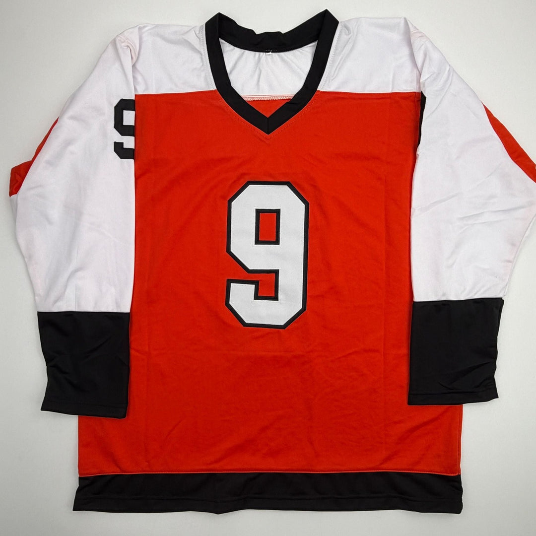 Autographed/Signed Jamie Drysdale Philadelphia Orange Jersey Beckett COA