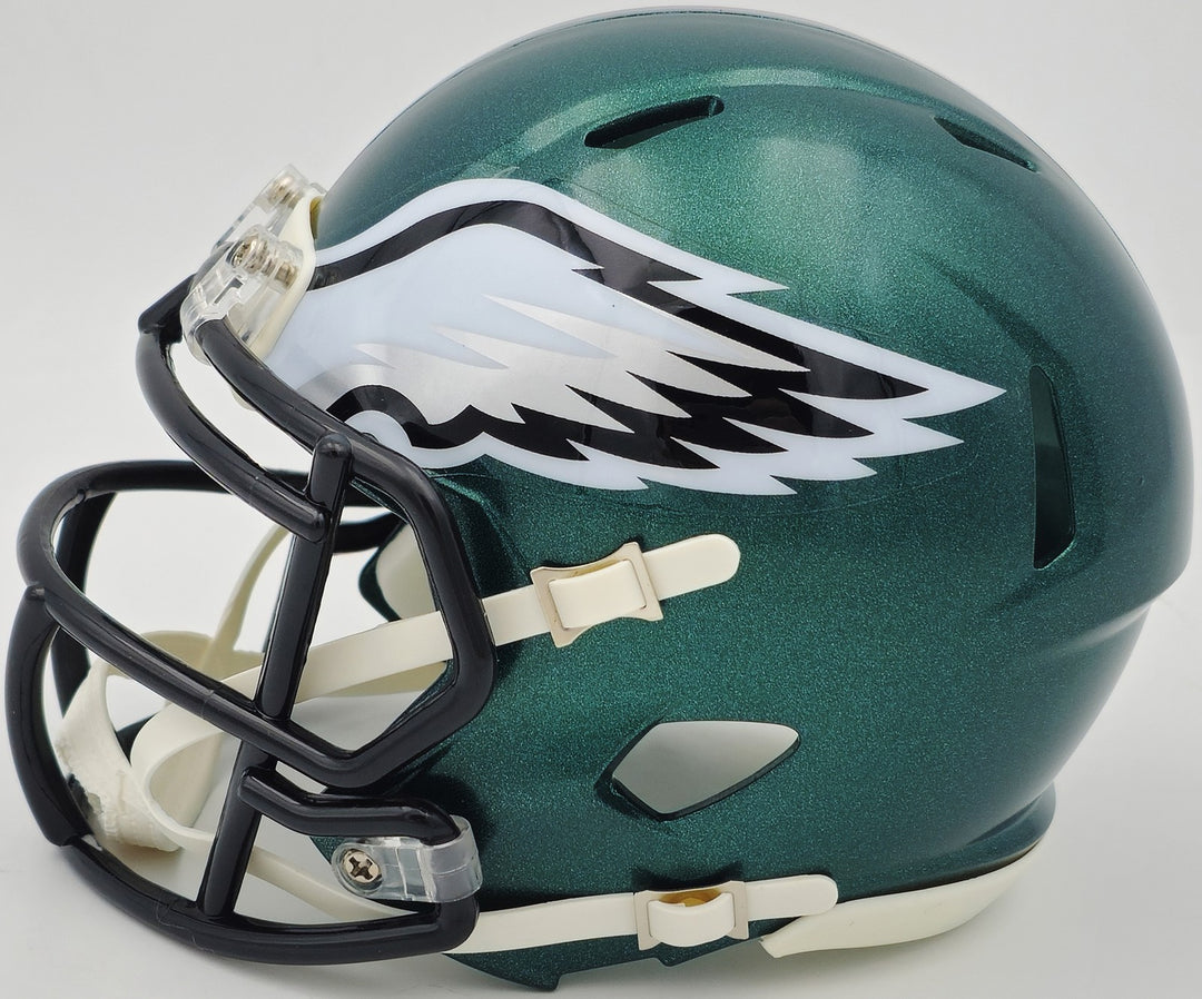 Darius Slay Jr. Signed Philadelphia Eagles Green Speed Mini Helmet Beckett Wit