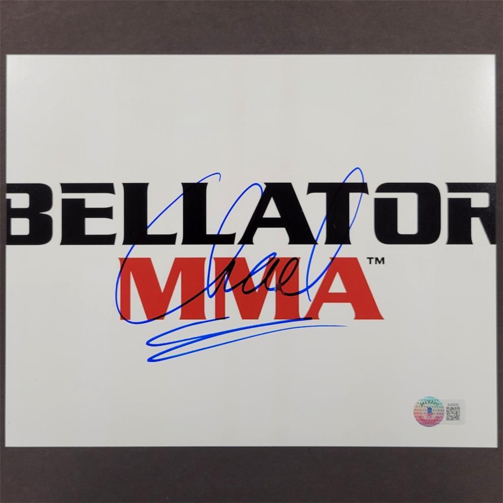 Chael Sonnen signed 8x10 Photo Bellator UFC MMA autograph ~ Beckett BAS
