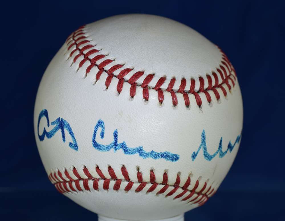 Happy Chandler Psa/dna Certified National League Autograph Signed Baseball