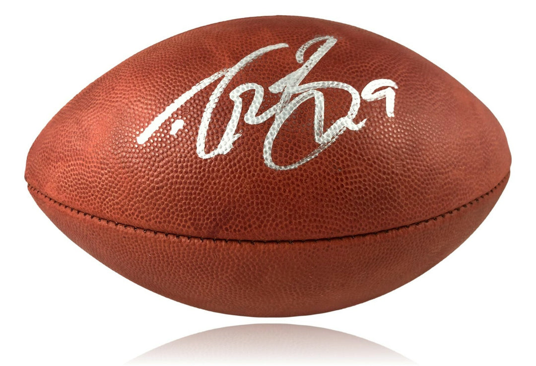 Drew Brees Autographed Football Saints BAS COA Signed