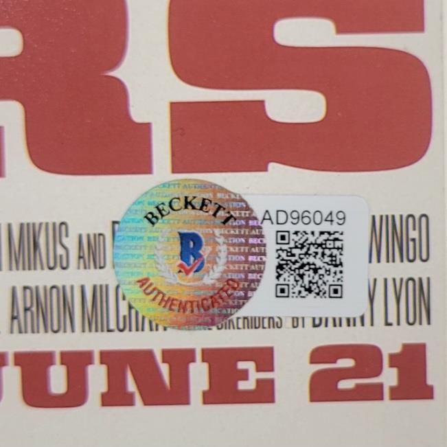 The Bikeriders cast (3) signed 11x17 photo Reedus Butler Nichols B~ Beckett BAS