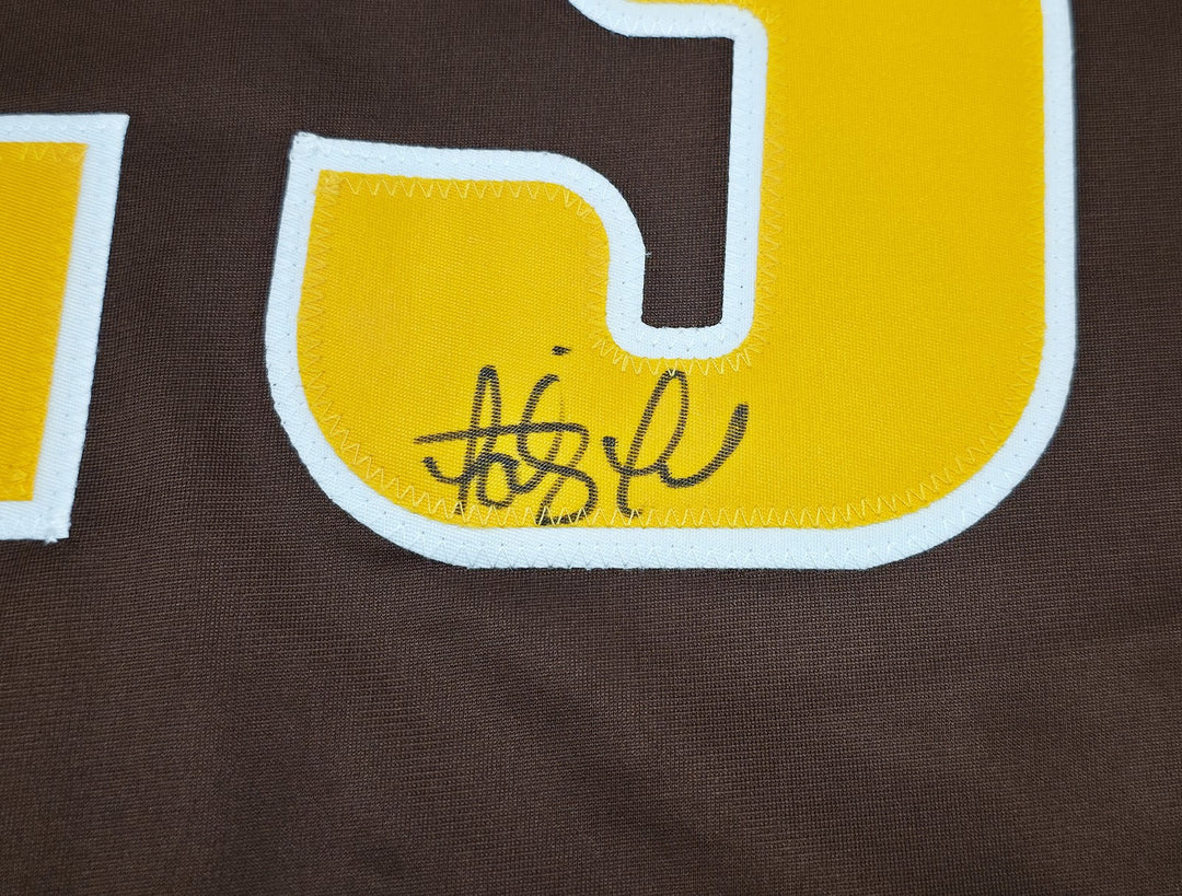 San Diego Padres Fernando Tatis Jr. Signed Brown Jersey Beckett Wit