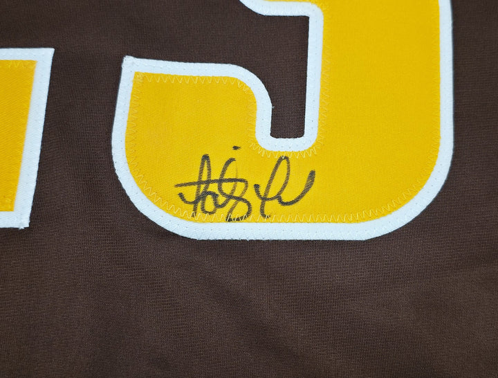 San Diego Padres Fernando Tatis Jr. Signed Brown Jersey Beckett Wit