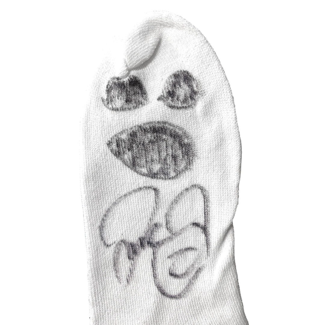 Mankind Mick Foley Autographed Mr. Socko Authentic Drawing JSA WWE WWF Signed