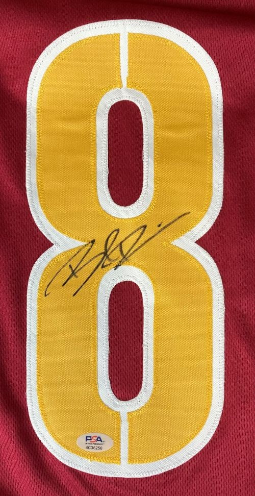 Brian Robinson Jr Washington Signed Maroon Football Jersey PSA/DNA Hologram