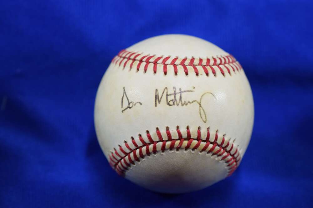 Don Mattingly PSA DNA Autograph American League Signed Baseball OAL