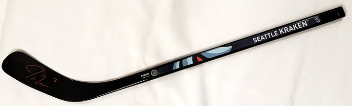 Jordan Eberle Signed Black Inglasco 24" Mini Stick Seattle Kraken Fanatics Holo