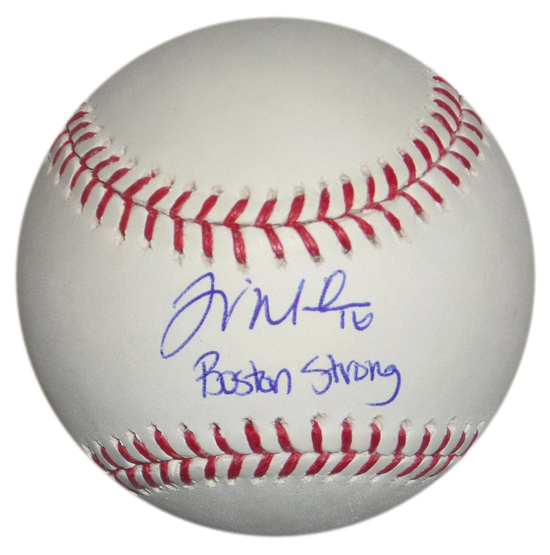 WILL MIDDLEBROOKS SIGNED "BOSTON STRONG" BASEBALL RED SOX PADRES BREWERS RANGERS
