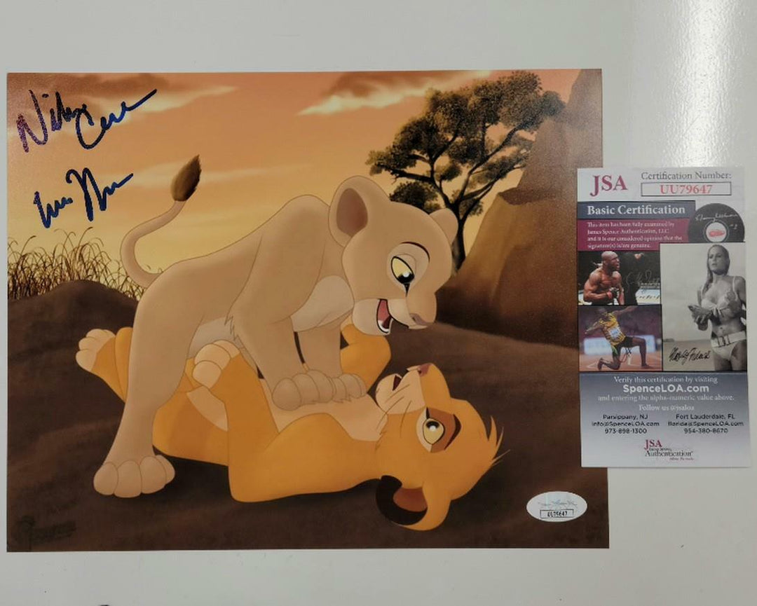 Niketa Calame-Harris signed The Lion King 8x10 photo #4 Voice of Nala ~ JSA COA