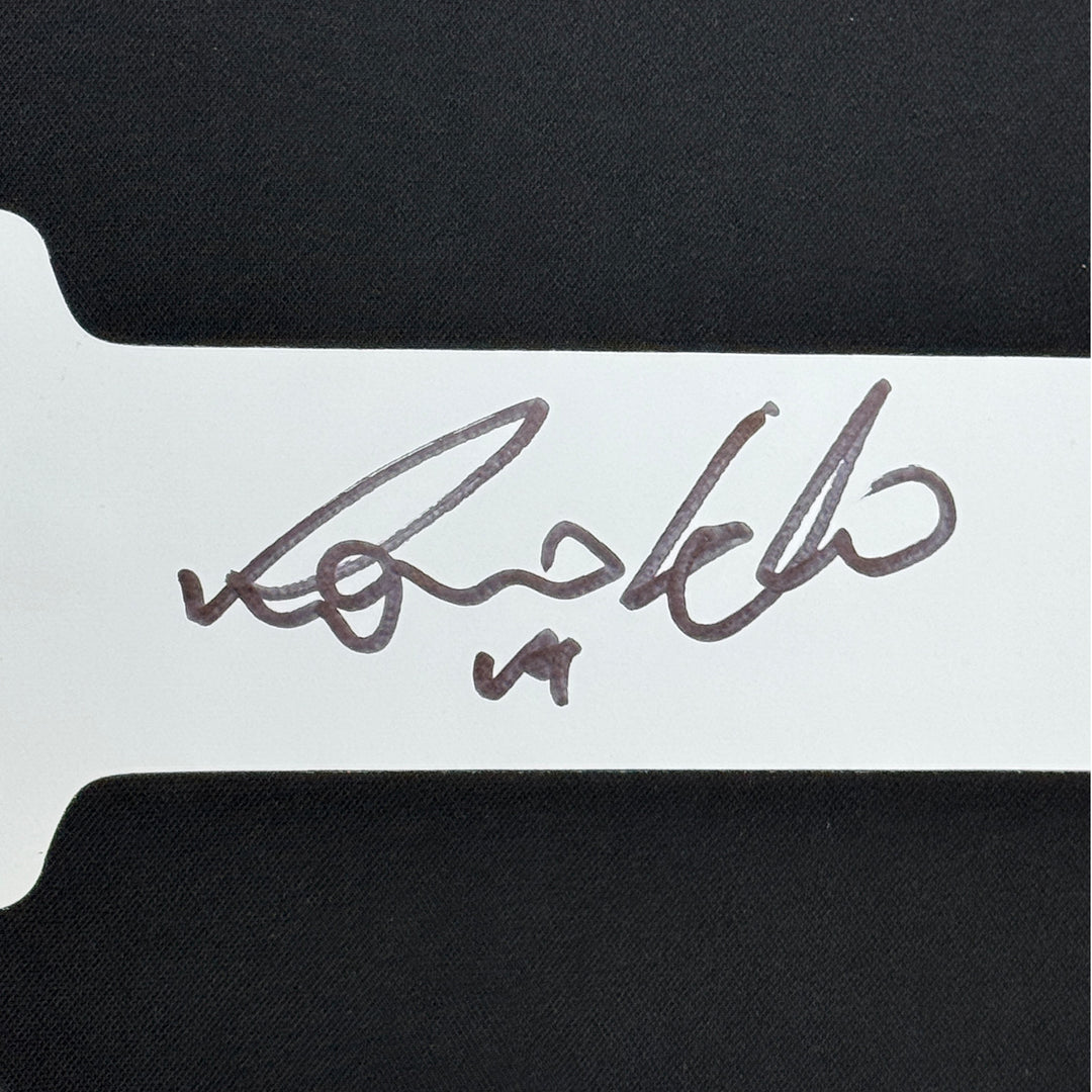 Framed Autographed/Signed Ronaldo Nazario 35x39 Real Madrid Jersey Beckett COA