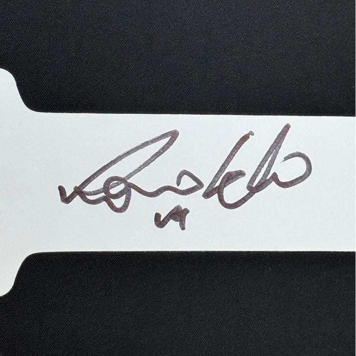 Framed Autographed/Signed Ronaldo Nazario 35x39 Real Madrid Jersey Beckett COA