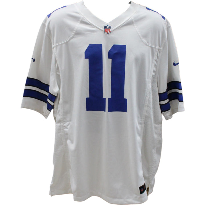 Micah Parsons Signed Dallas Cowboys Nike White Jersey FAN 45435