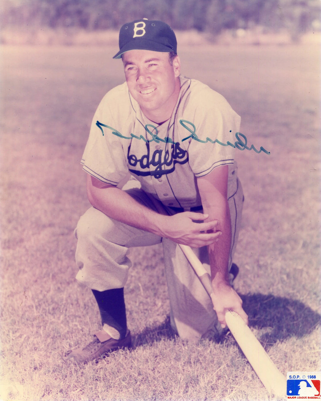 Duke Snider Autographed 8X10 Photo