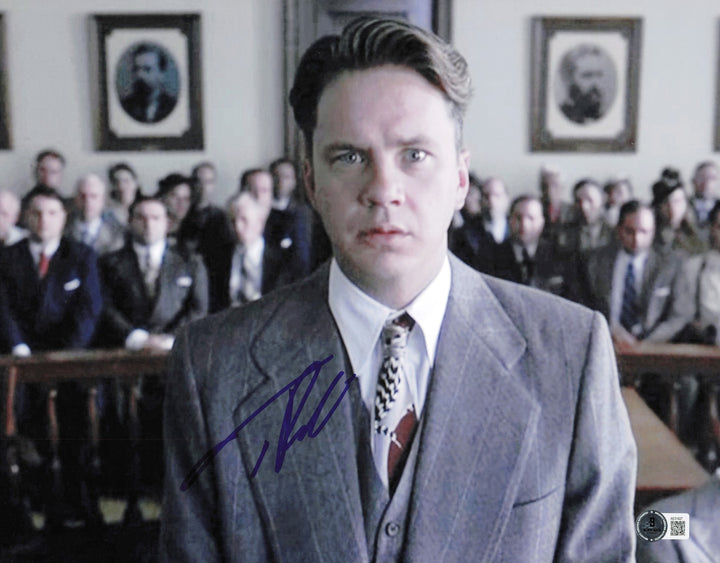 Tim Robbins Signed 11x14 Photo The Shawshank Redemption Beckett #AE31927