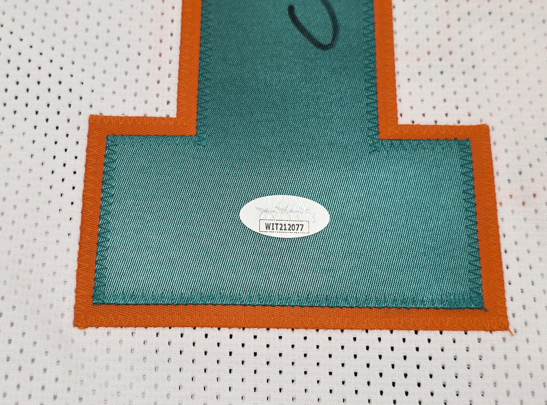 Miami Dolphins Dan Marino Autographed Signed White Jersey JSA