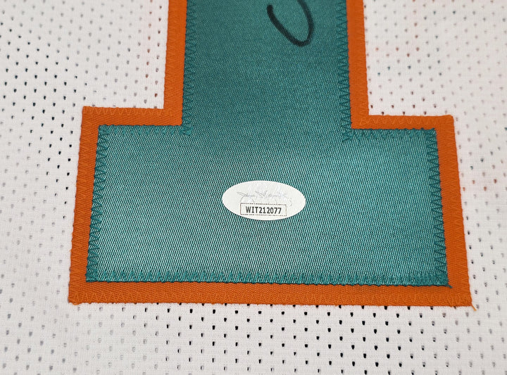 Miami Dolphins Dan Marino Autographed Signed White Jersey JSA