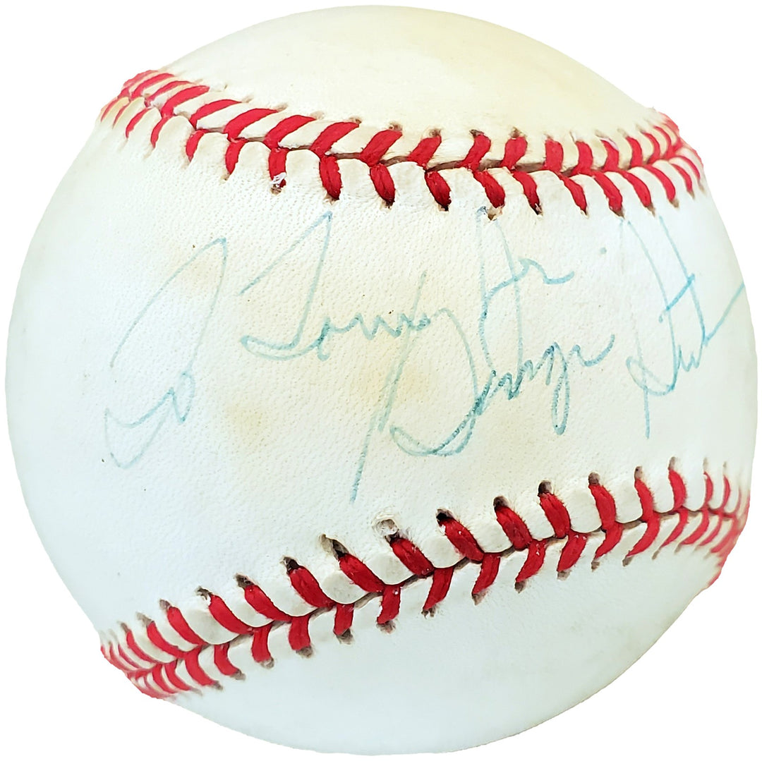 George Steinbrenner Signed AL Baseball Yankees "To Tony" Beckett #A34737