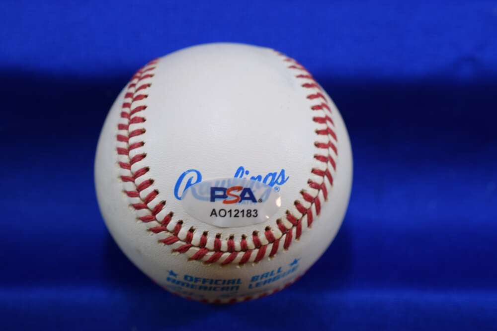 Jim Catfish Hunter PSA DNA Autograph American League Signed Baseball