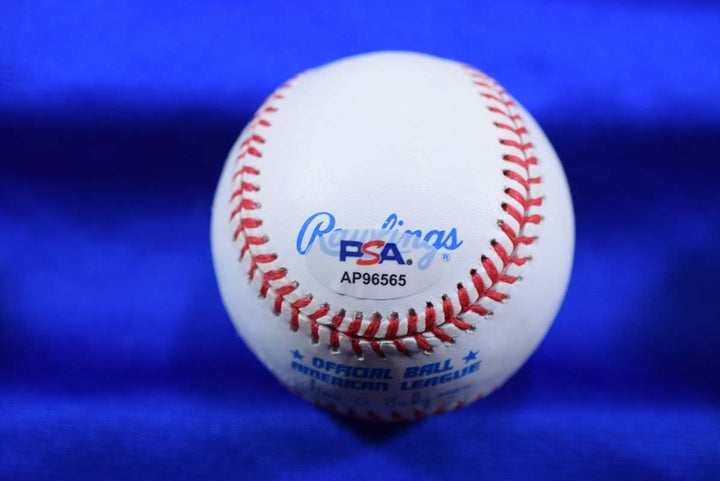 Tom Tresh PSA DNA Autograph American League OAL Signed Baseball 1962 AL ROY