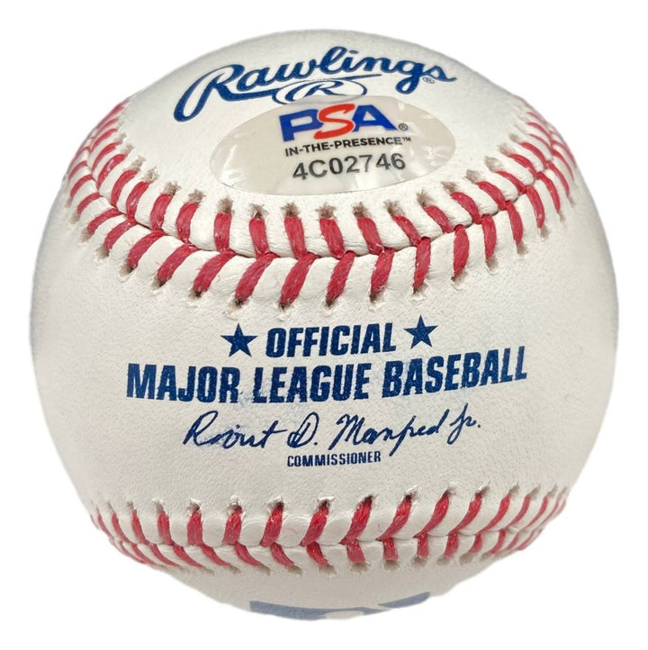Nolan Ryan Texas Rangers Signed Rawlings Official MLB Baseball PSA/DNA