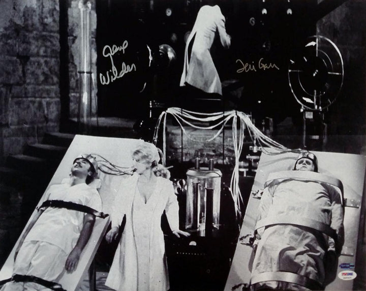 Gene Wilder Teri Garr Signed Young Frankenstein 16x20 Photo PSA Auto 4A96425