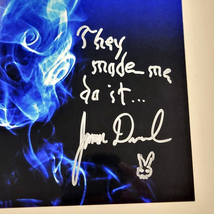 James Duval signed "They Made Me Do It" Donnie Darko 11x14 photo autograph ~ BAS