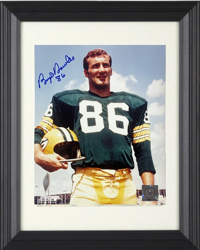 Boyd Dowler signed Green Bay Packers NFL 8x10 Photo #86 Framed- COA/Show Ticket