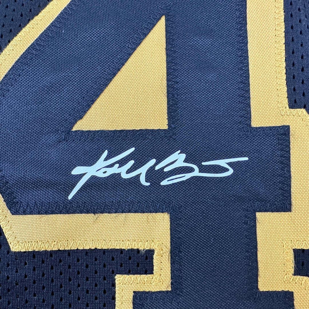 Facsimile Autographed Kobe Bryant #24 Black Mamba Los Angeles Reprint Jersey XL