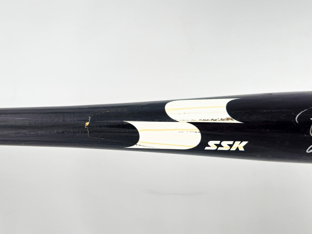 Robinson Cano Signed Game Used Black SSK Baseball Bat Yankees Game Used PSA/DNA
