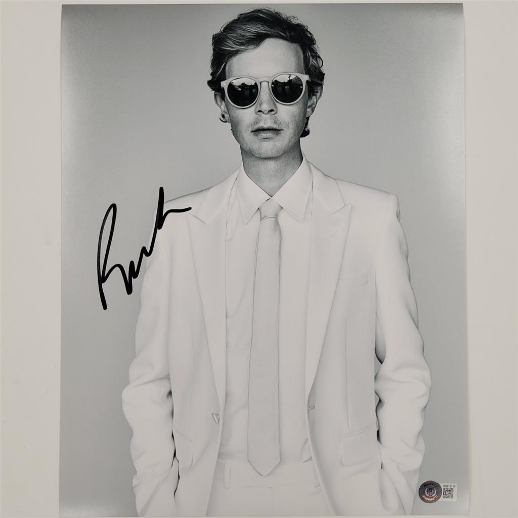 Beck Hansen signed 11x14 photo Singer musician autograph (I) ~ Beckett BAS Holo