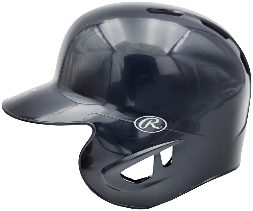Julio Rodriguez Signed Seattle Mariners Blue Mini Helmet Beckett