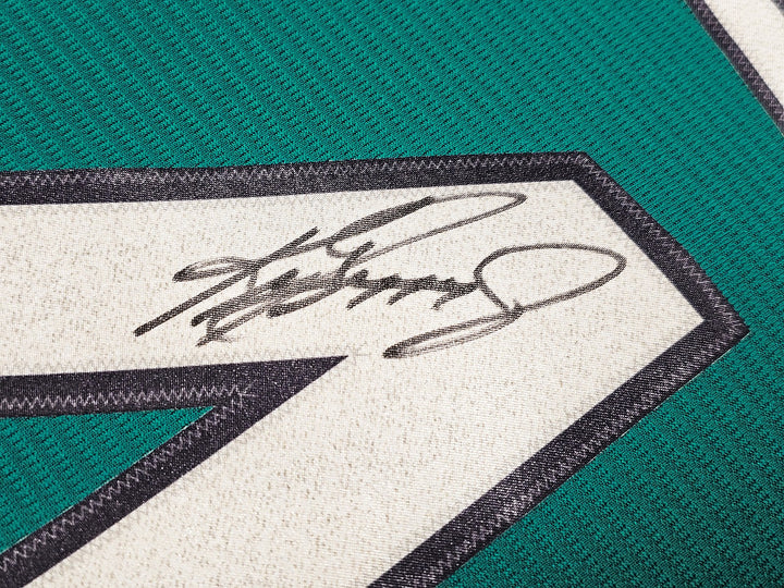 Seattle Mariners Ken Griffey Jr. Signed Teal Nike Jersey Size XL Beckett Wit