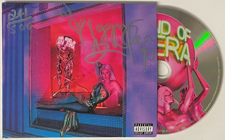 Iggy Azalea signed 2021 The End of an Era Album Hard Cover Booklet/CD #241/500