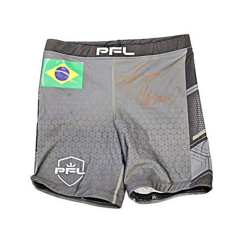Sheymon Moraes Autographed Fight Worn Shorts from the 2022 PFL Season Championship 11/25/22