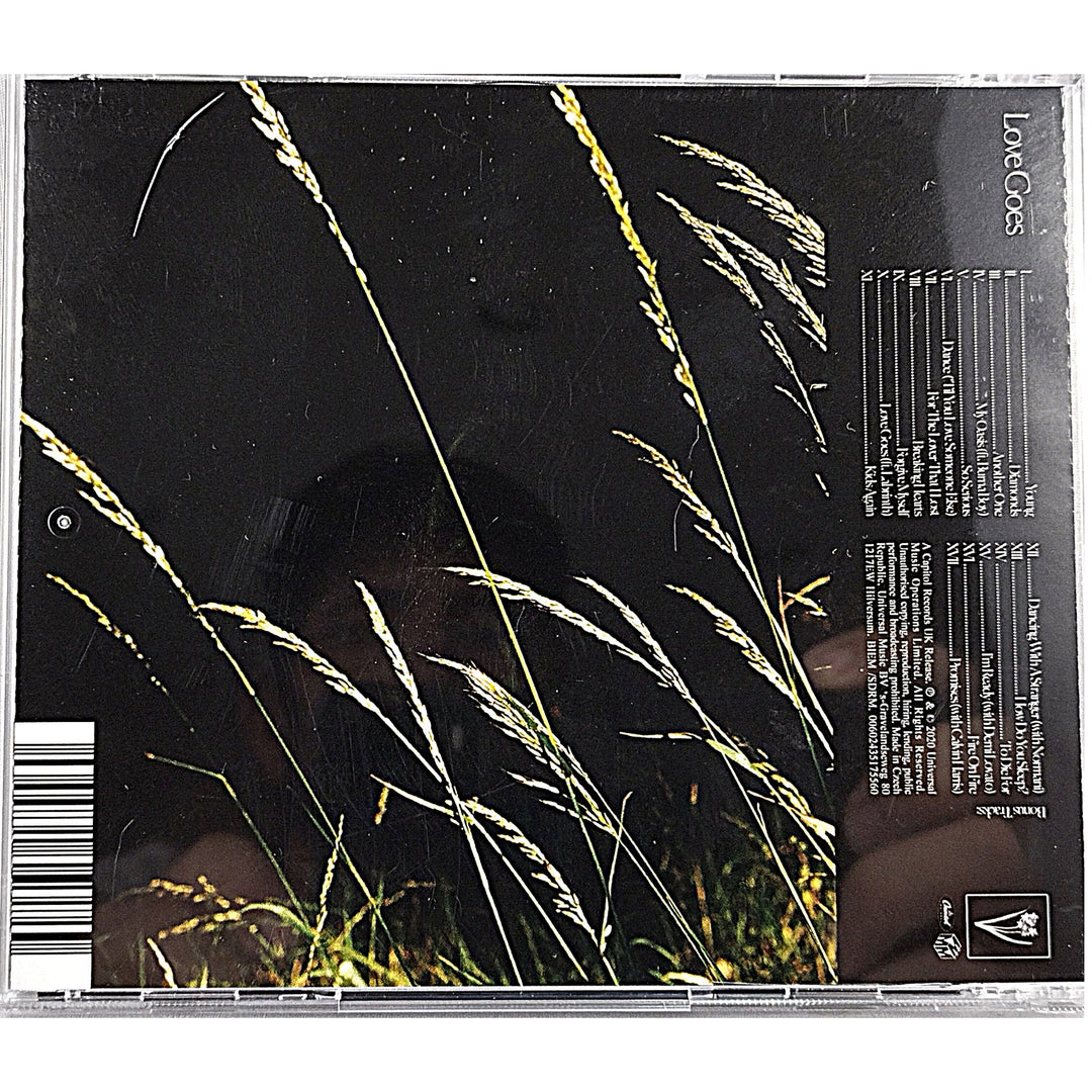 Sam Smith Signed Love Goes CD Album Cover Booklet JSA Certified Authentic Auto COA