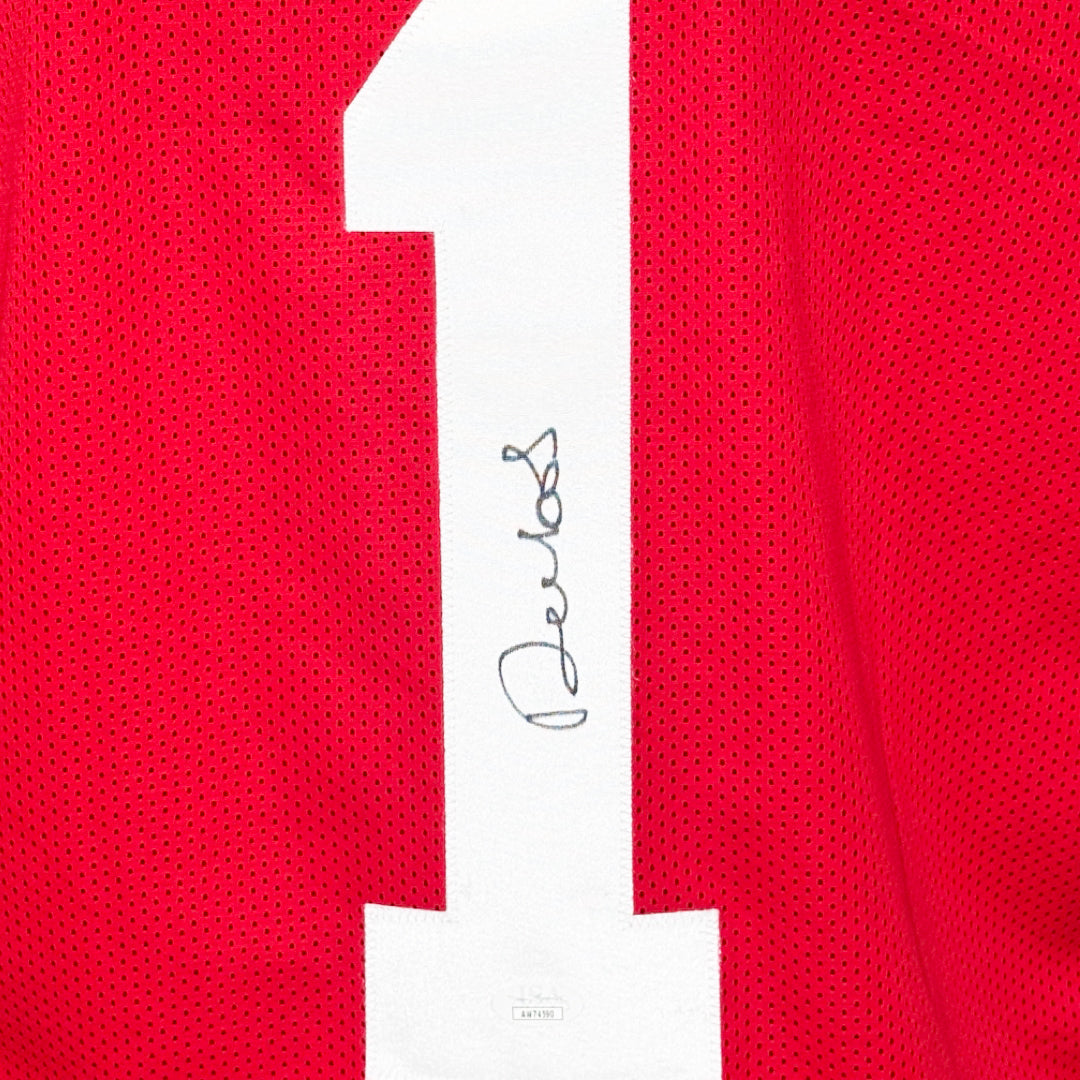 Deebo Samuel Signed San Francisco Red Football Jersey (Beckett)