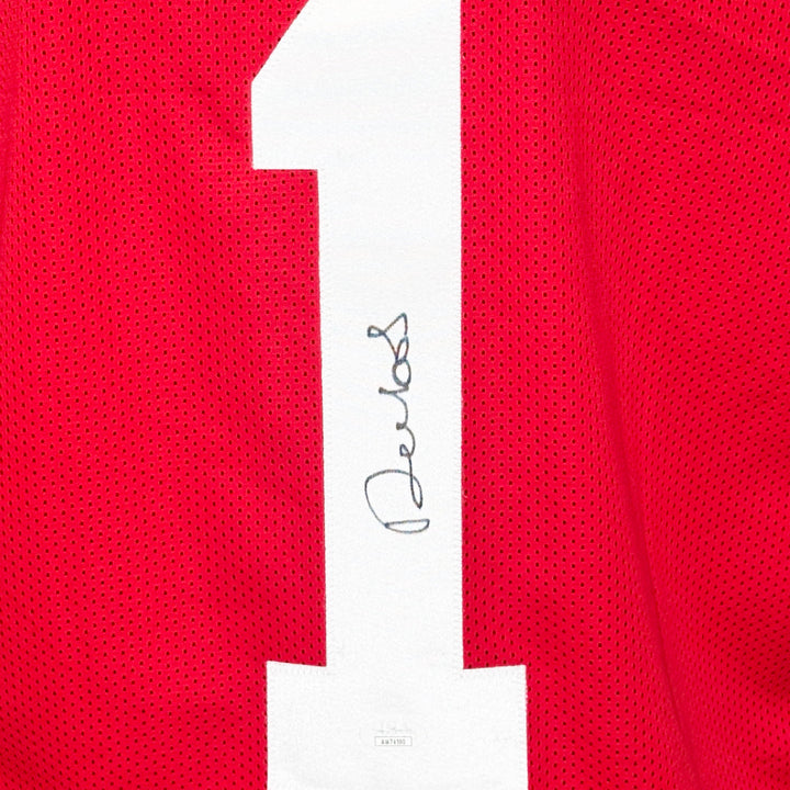 Deebo Samuel Signed San Francisco Red Football Jersey (Beckett)