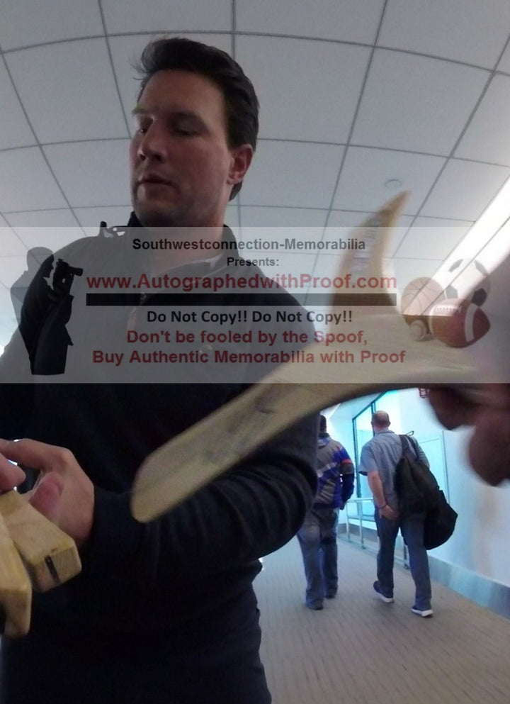 Shane Doan Signed Arizona Coyotes Hockey Stick Blade Proof Beckett Authentic Auto COA