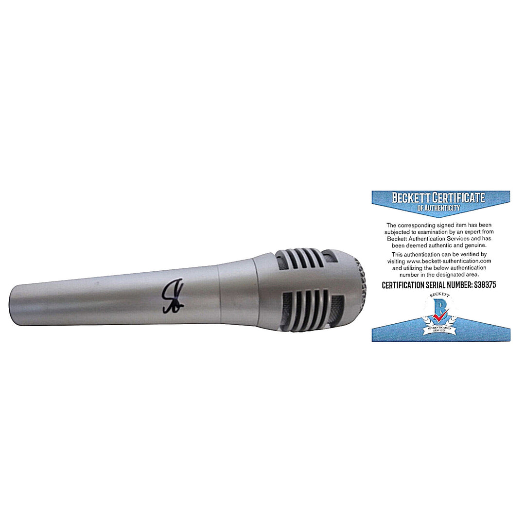 Shay Mooney of Dan + Shay Signed Microphone, Country Music, Proof Photo, Beckett COA