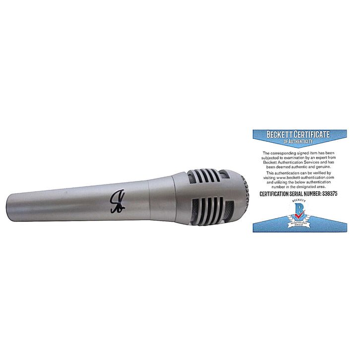 Shay Mooney of Dan + Shay Signed Microphone, Country Music, Proof Photo, Beckett COA